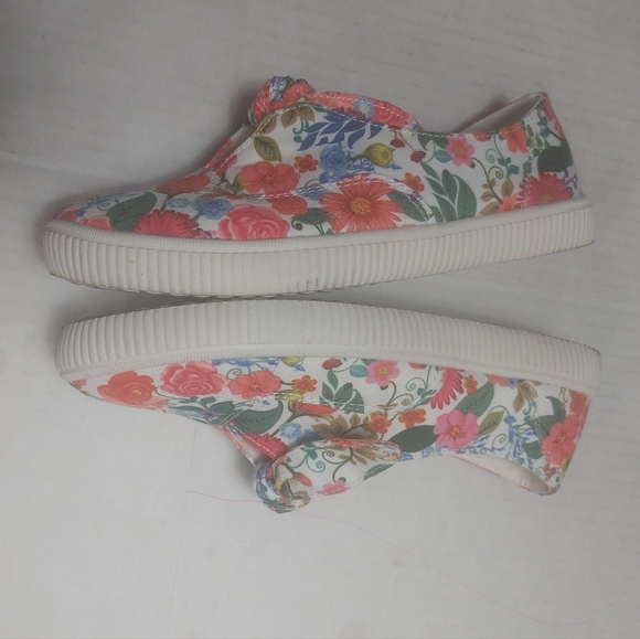 COMFORTVIEW Women's Floral Print Multicolor Slip-on Sneakers Size 8.5M - Picture 2 of 9
